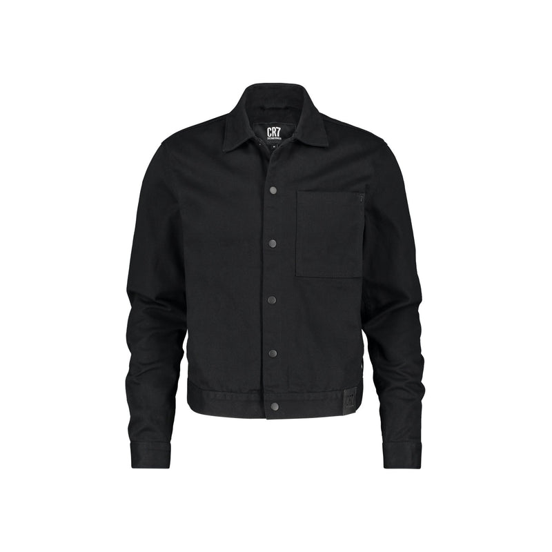 BLACK DENIM WORKER JACKET– CR7 