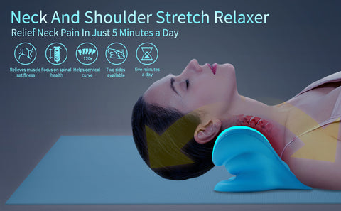 How to Use REST CLOUD Neck Stretcher Neck and Shoulder Relaxer