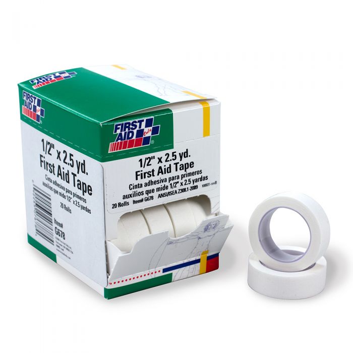 1/2 x 5yd Medical Adhesive Tape, 2 Per Box