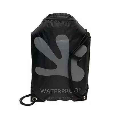 Waterproof Tarpaulin Dry Bag Waist Pouch - White/Black – 808