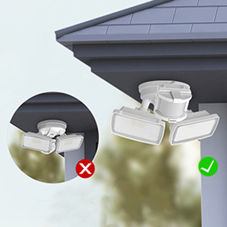 LEPOWER 28W Motion Sensor Security Flood Light easy install