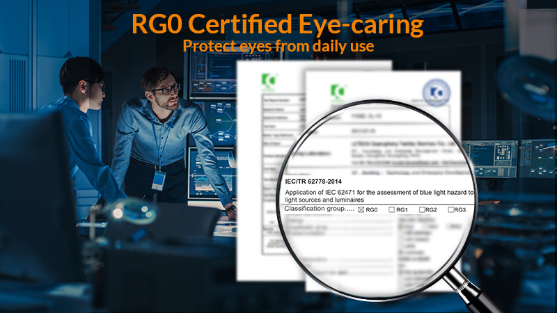 lepower RG0 Certified Eye-Caring lights