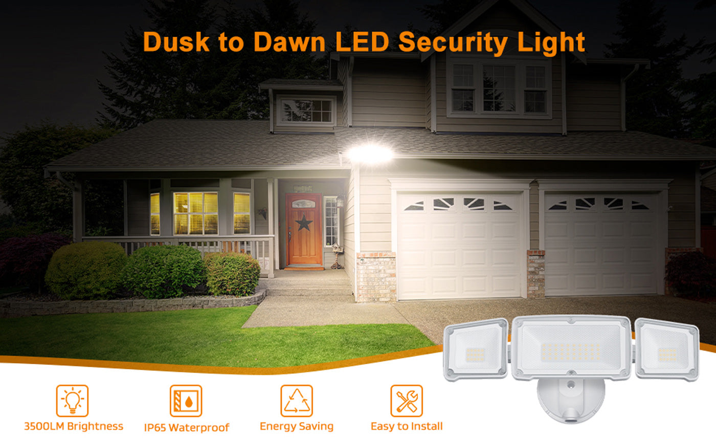 Lepower flood light generates up to 3500 lumens 5500K bright light