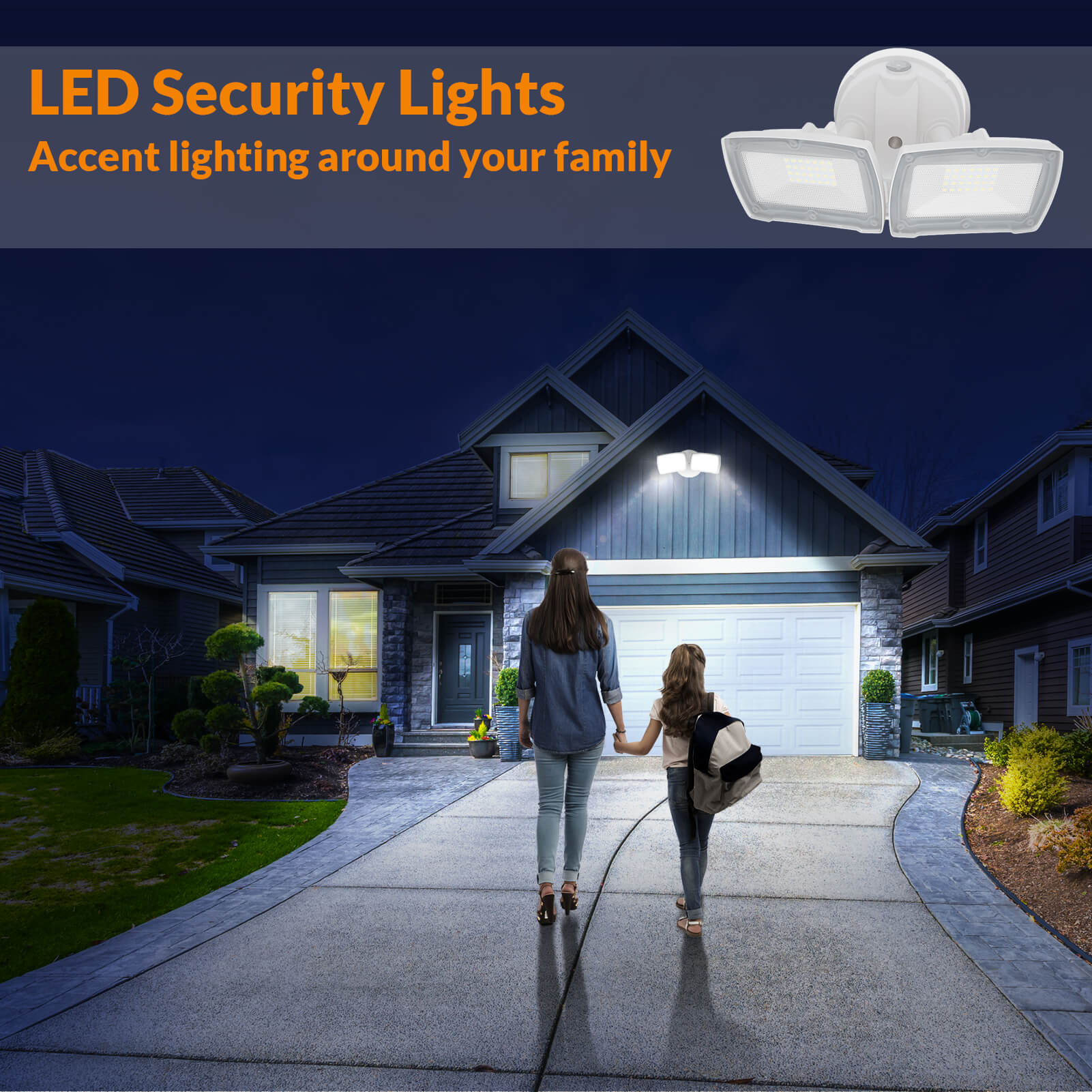 lepower 28w led security lights