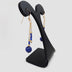 Boucles d'oreilles or ou argent en lapis-lazuli