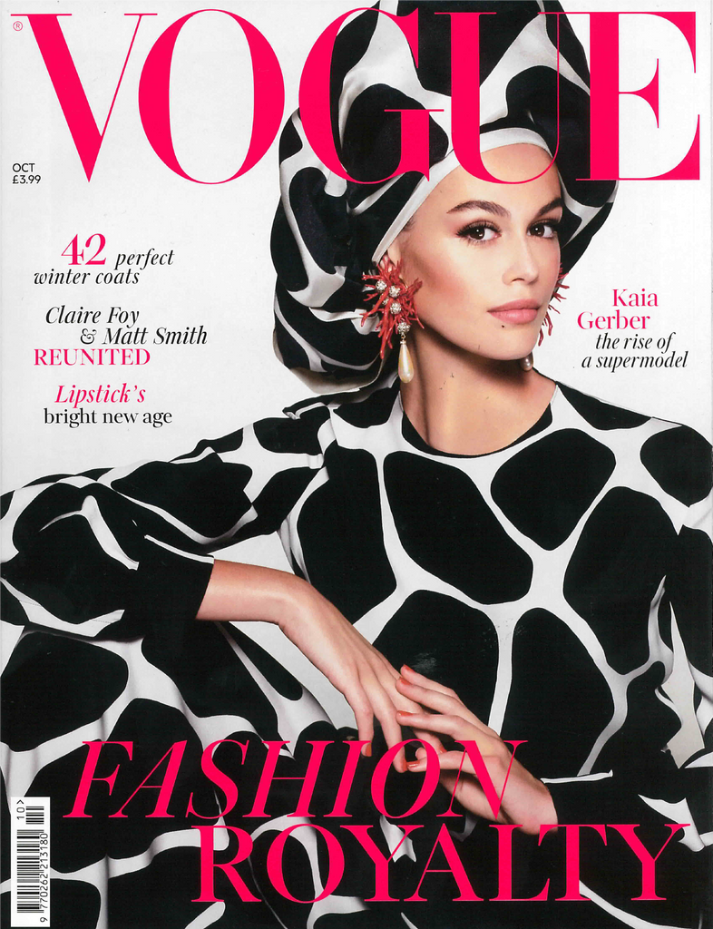 Designer Profile at British Vogue's October Issue!