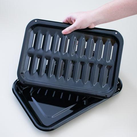 Oven Broiler pan.