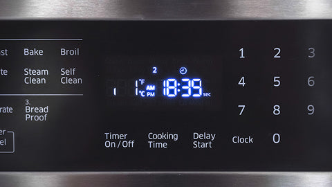 How to calibrate your oven - touchscreen