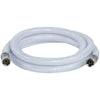 Certified Appliance Accessories IM48P PVC Ice Maker Connector with 1/4" Compression, 4ft (White)