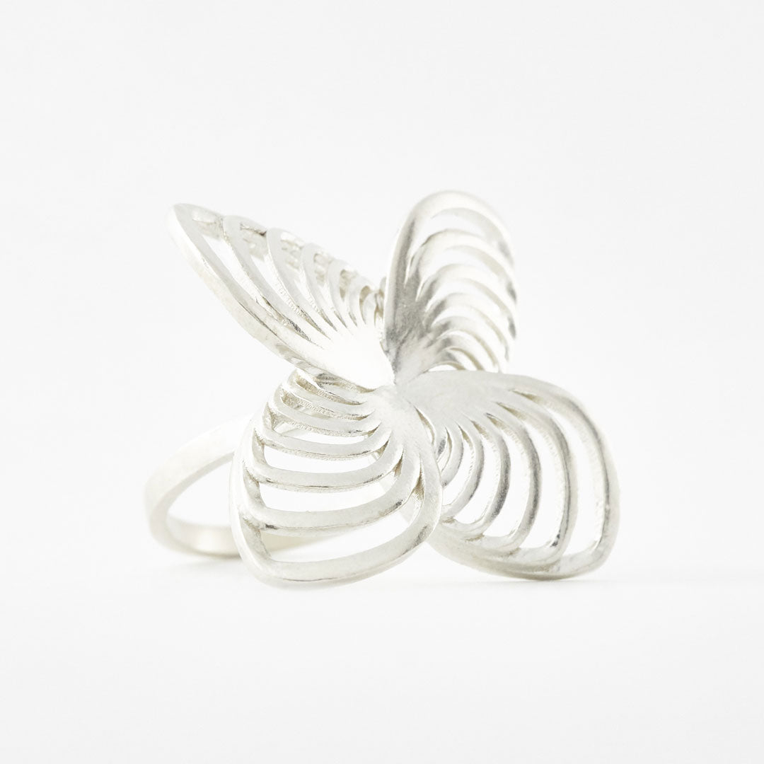 Download The Positive Vibes Butterfly Ring 3d Printed Jewelry 3d Printed Fashion Cadloft