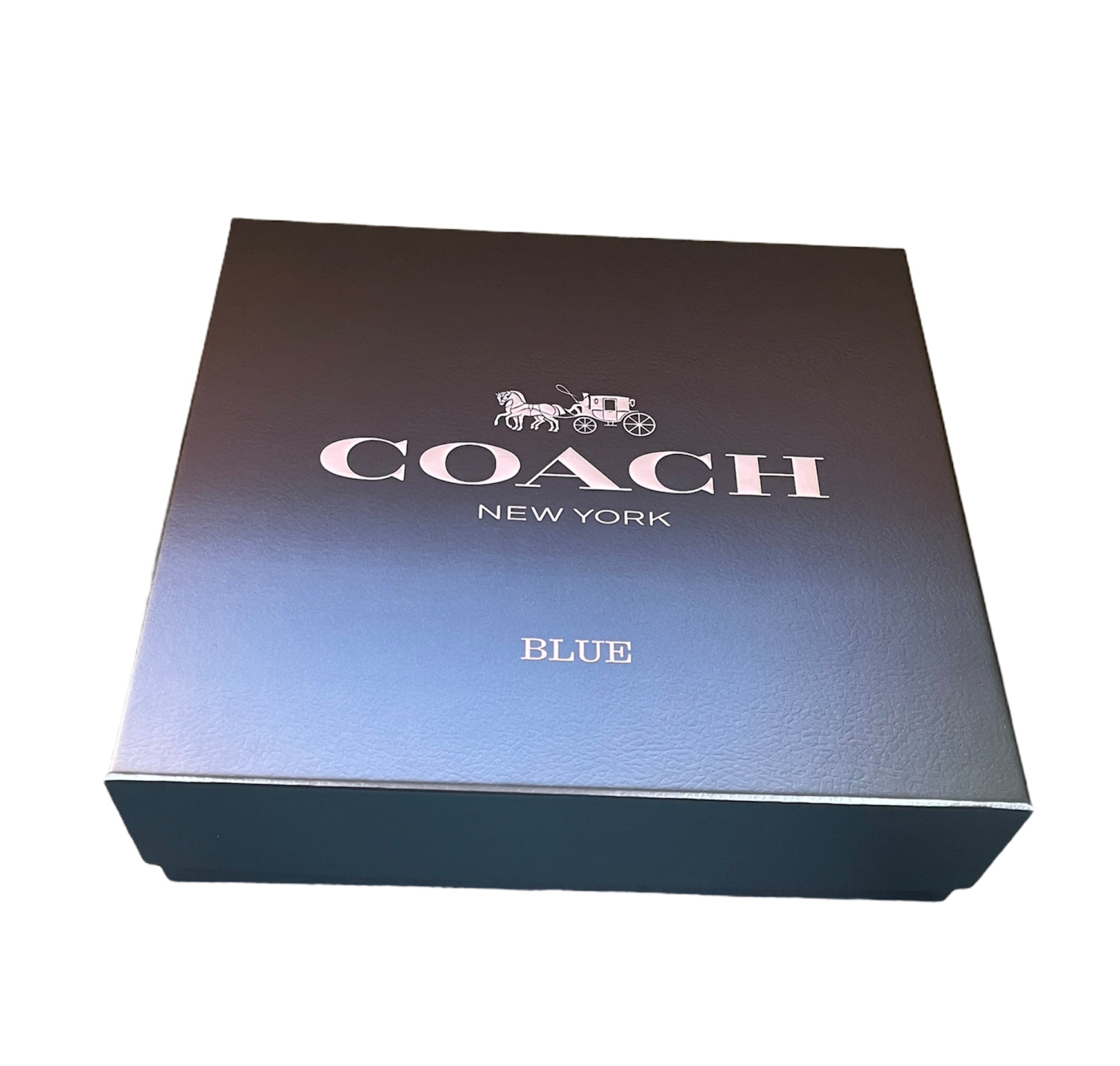 coach blue gift set