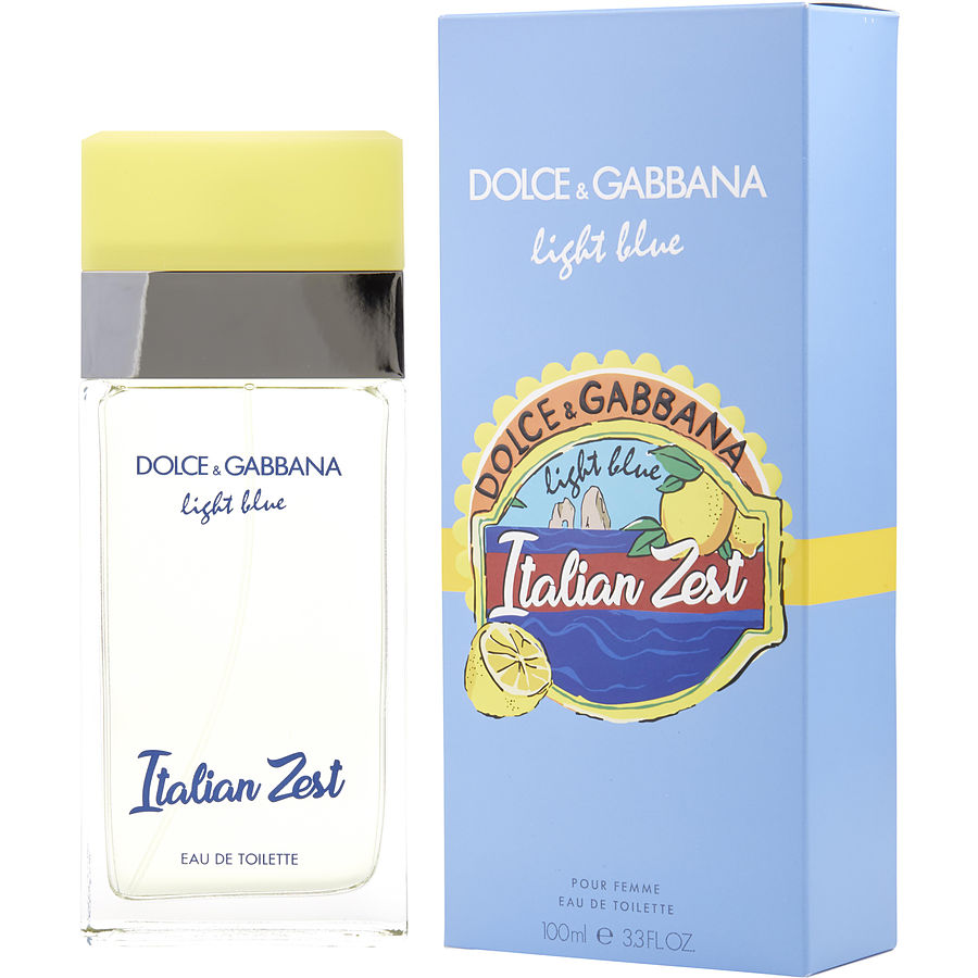 dolce and gabbana light blue italian zest women's