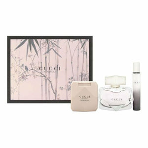 gucci bamboo perfume gift set