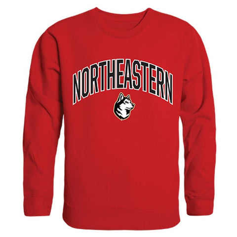 Northeastern University Campus Crewneck Pullover Sweatshirt Sweater Red