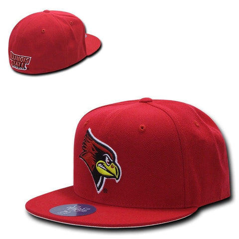 NCAA Illinois State Redbirds University College Fitted Caps Hats Red