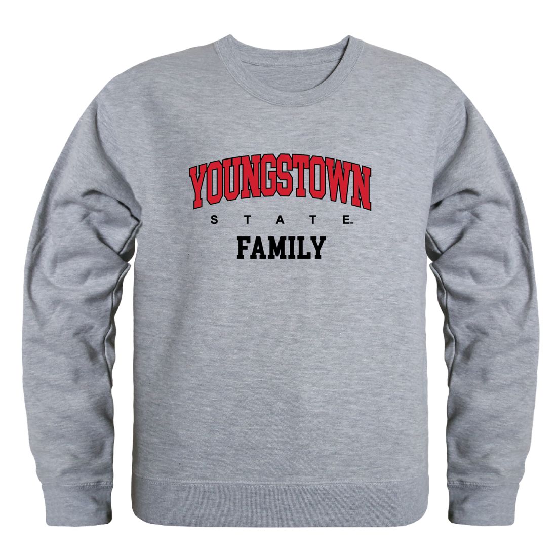 YSU Youngstown State University Penguins Family Fleece Crewneck Pullover Sweatshirt