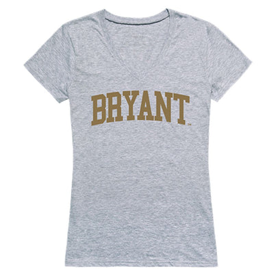 Bryant University Game Day Womens T-Shirt Heather Grey