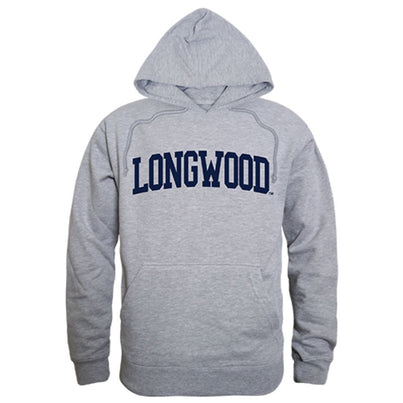 Longwood University Game Day Hoodie Sweatshirt Heather Grey