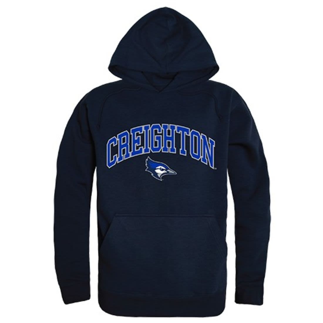 Creighton University Bluejays Campus Hoodie Sweatshirt Navy