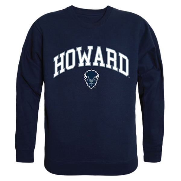 Howard University Campus Crewneck Pullover Sweatshirt Sweater Navy ...