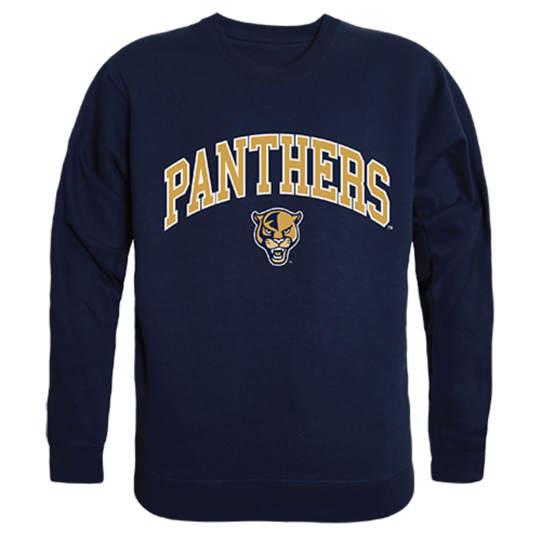 FIU Florida International University Campus Crewneck Pullover Sweatshirt Sweater Navy