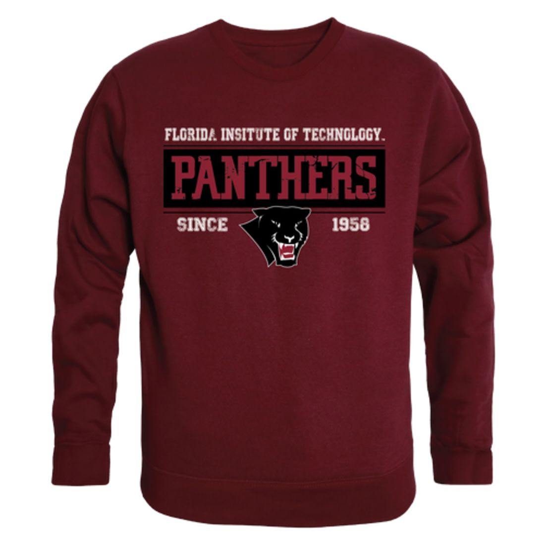 FIorida Institute of Technology Panthers Established Crewneck Pullover Sweatshirt Sweater Maroon