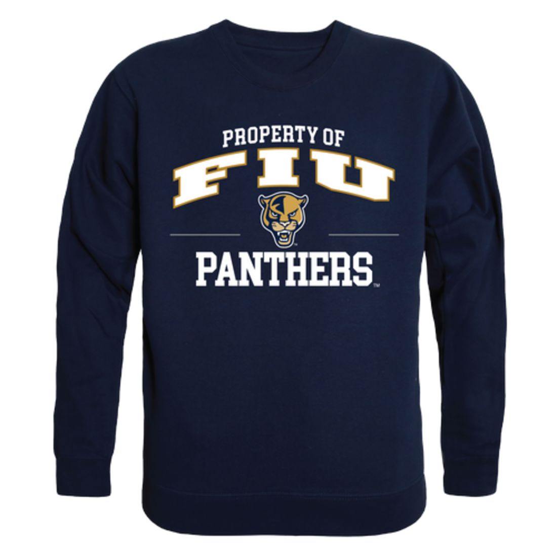 FIU Florida International University Panthers Property Crewneck Pullover Sweatshirt Sweater Navy