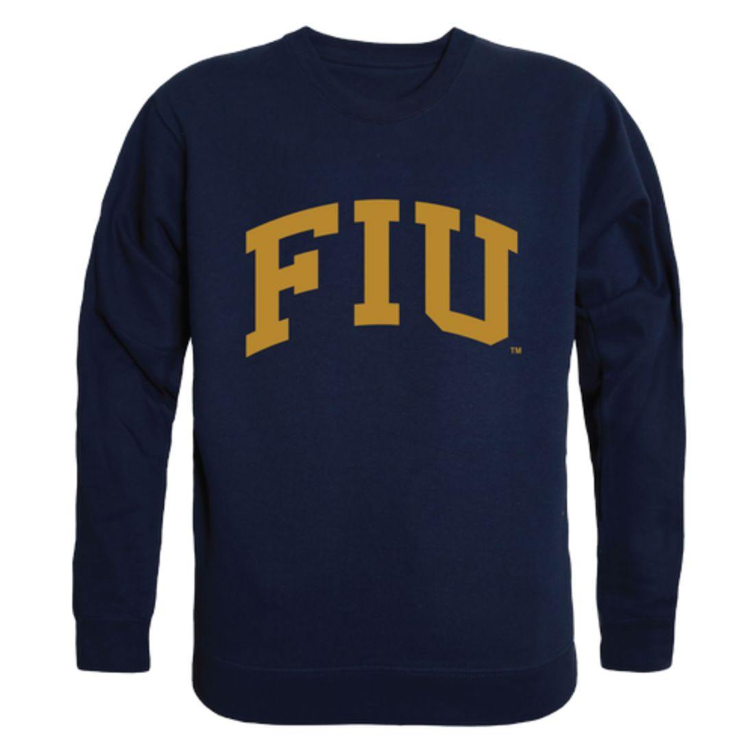 FIU Florida International University Panthers Arch Crewneck Pullover Sweatshirt Sweater Navy