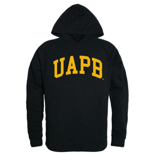 UAPB University of Arkansas Pine Bluff Golden Lions College Hoodie Sweatshirt Black-Campus-Wardrobe