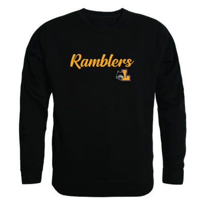 LUC Loyola University Chicago Ramblers Script Crewneck Pullover Sweatshirt Sweater Black