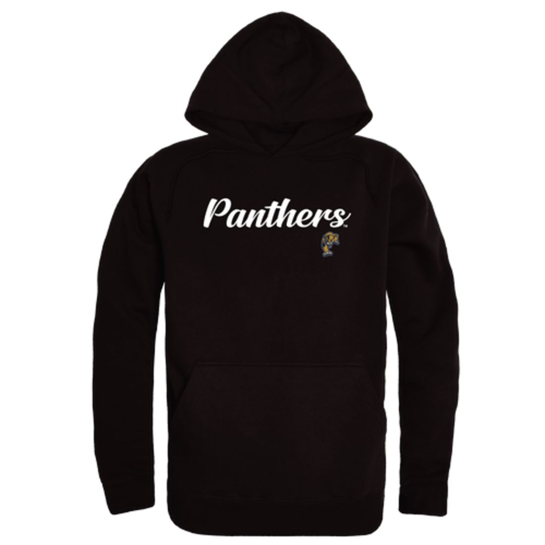 FIU Florida International University Panthers Mens Script Hoodie Sweatshirt Black