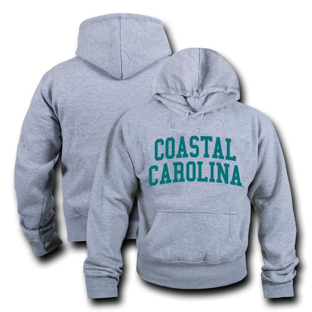 NCAA Coastal Carolina University Hoodie Sweatshirt Game Day Fleece Hea ...