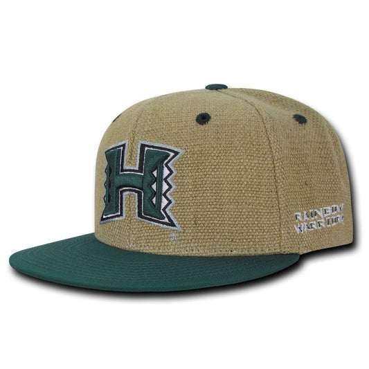 NCAA Hawaii University Rainbow Warriors Game Day Fitted Caps Hats