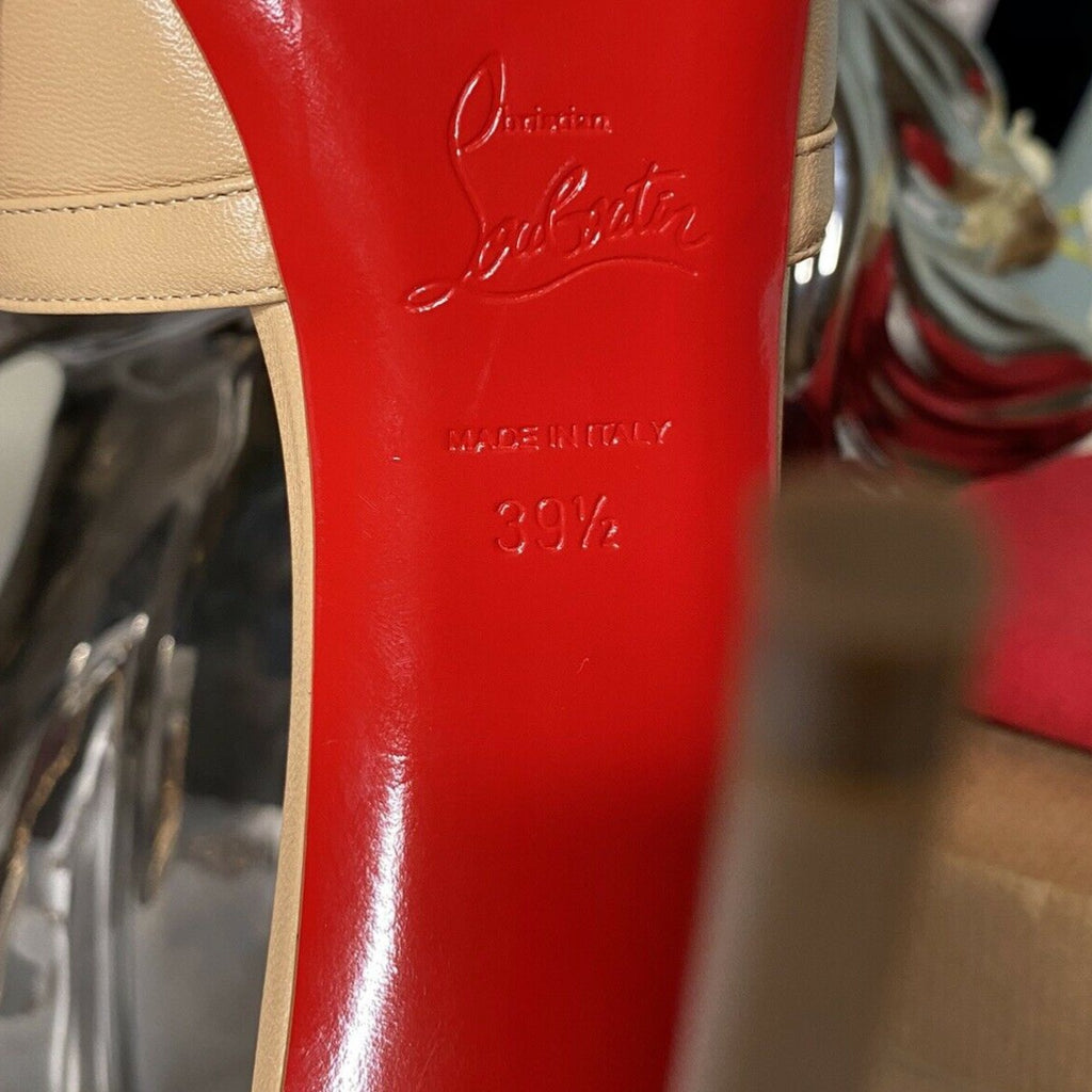 Authentic CHRISTIAN LOUBOUTIN Sandal Platform Very Cathy NEW Size 39 1 ...