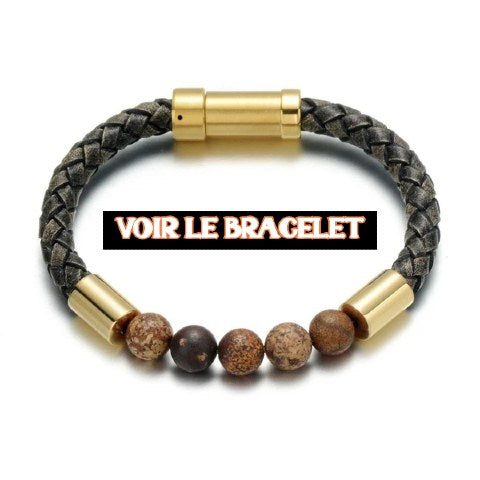 Bracelet Cuir Homme de Luxe