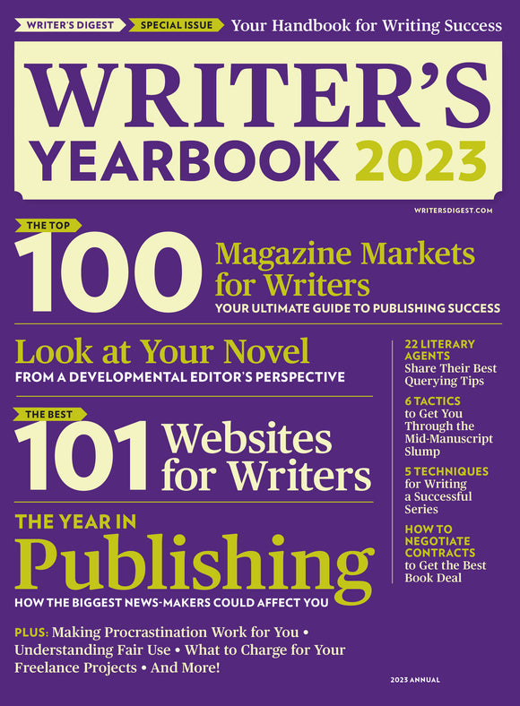 Writer's Yearbook 2023 (Digital Edition) Writer's Digest Shop