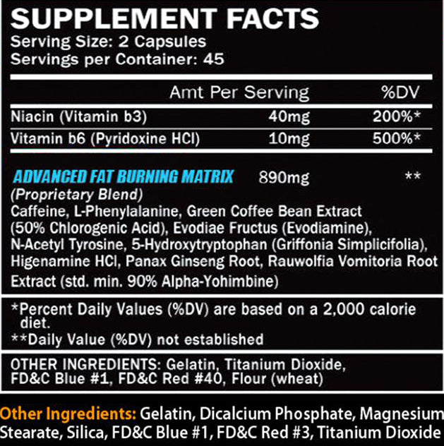 Slay Supplement Facts