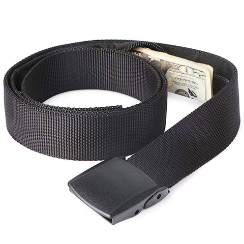 The Anti-theft Nylon Belt with Hidden Compartment