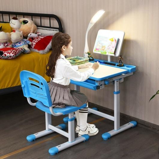 kids desk chair set