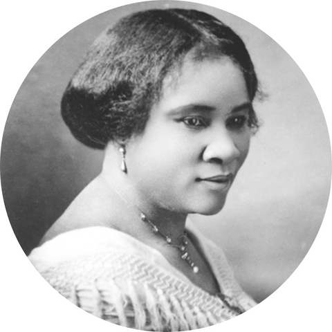 Madame C.J. Walker -- Black female entrepreneur