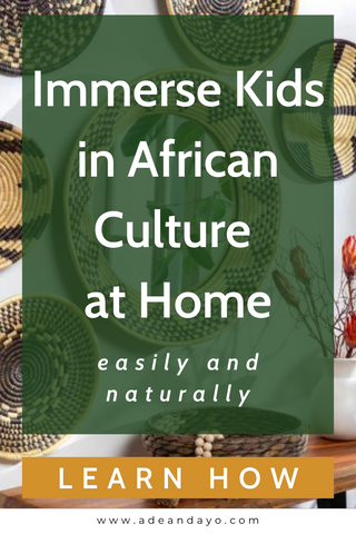 How to bring African culture to your home blog post