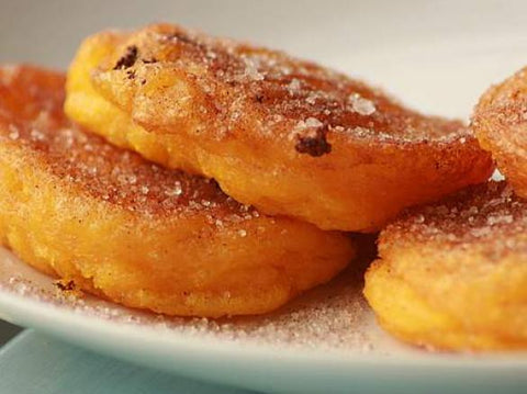 South African Pumpkin Fritters - African dishes for fall