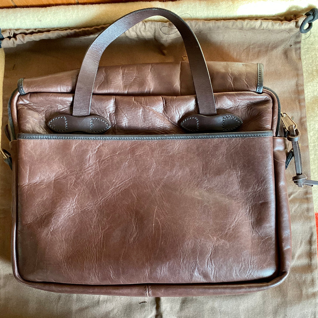 weatherproof leather original briefcase