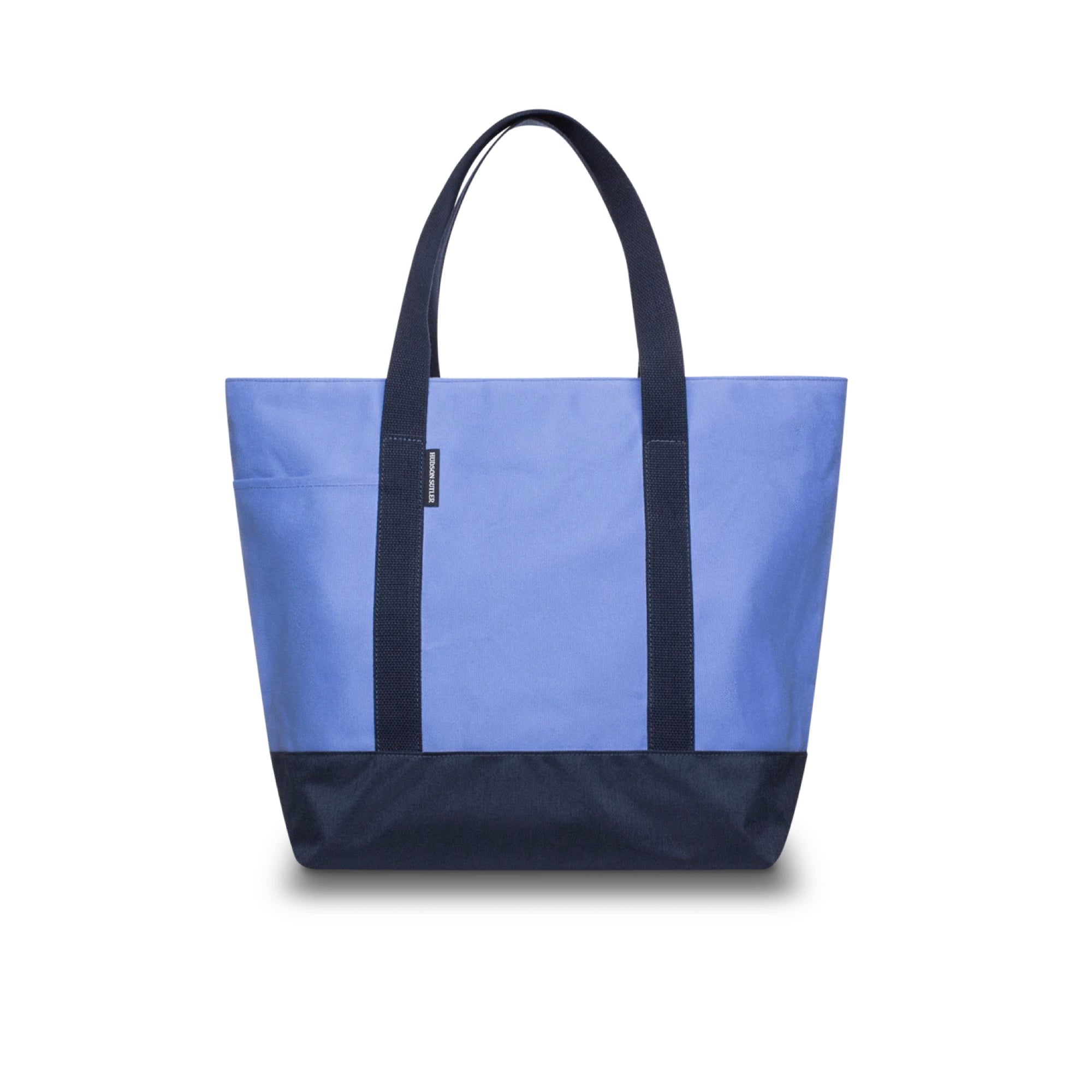 Large Blue Weekend Tote Bag - Sky/Navy | Hudson Sutler
