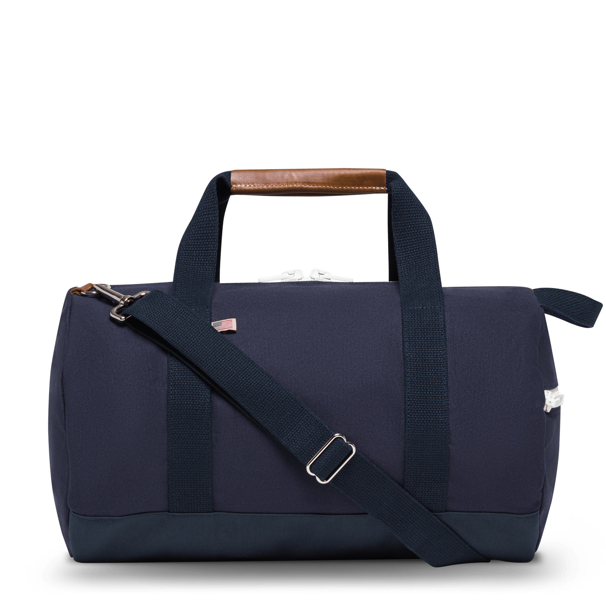 Medium Canvas Duffel Bag- Navy/Navy