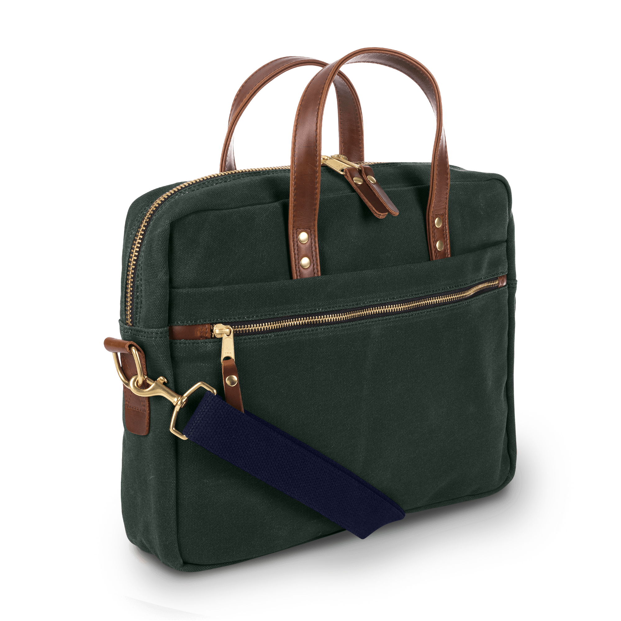 Canvas and Leather Laptop Bags Swatches Hudson Sutler