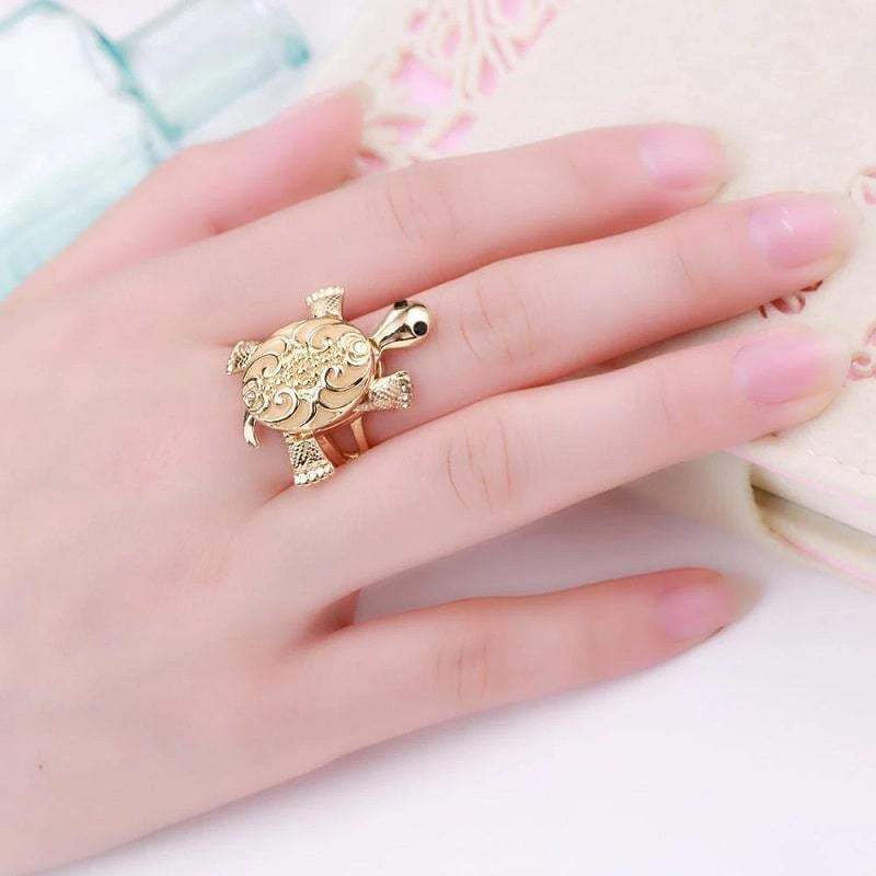 Beautiful Turtle Open Ring in Sterling Silver *Medium only* - House of  Alyssa Smith