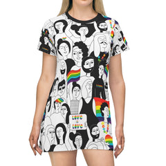 plus size gay pride outfit