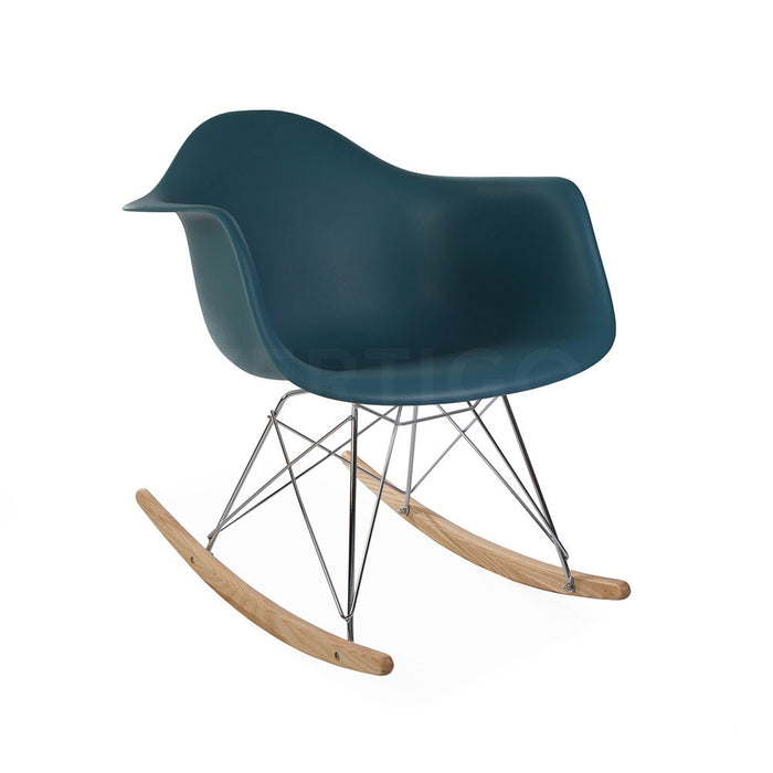 duck egg blue rocking chair