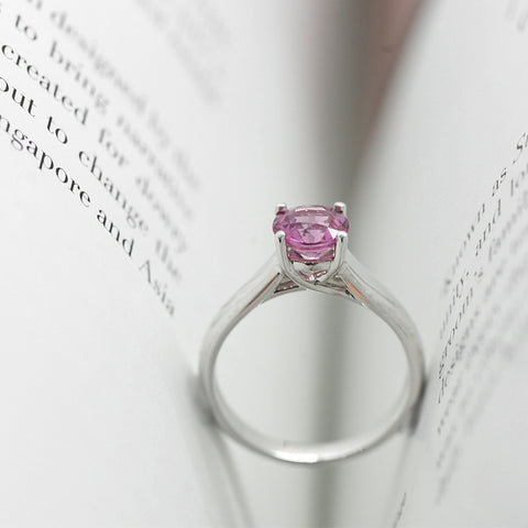 Pink Sapphire Ring